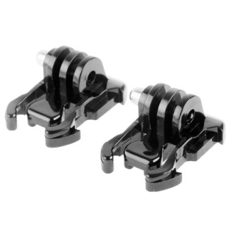 10 PCS ST-06 Basic Strap Mount Surface Buckle for GoPro Hero12 Black / Hero11 /10 /9 /8 /7 /6 /5, Insta360 Ace / Ace Pro, DJI Os