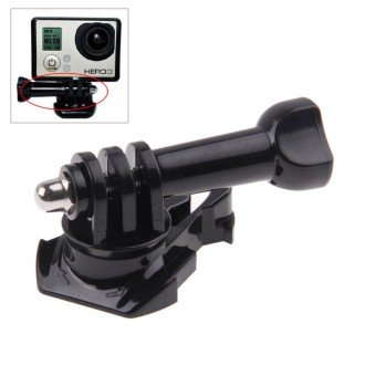 360 Degree Rotate Adjustable Buckle Basic Strap Mount & Screw Bolt for GoPro HERO11 Black/HERO10 Black / HERO9 Black /HERO8 Blac