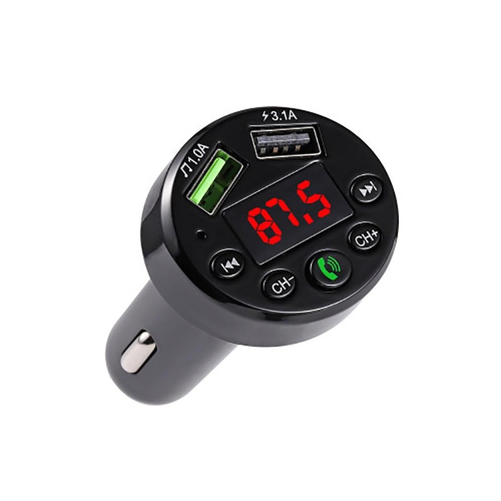 E6 Car MP3 Player FM Transmitters Dual USB Hands-free