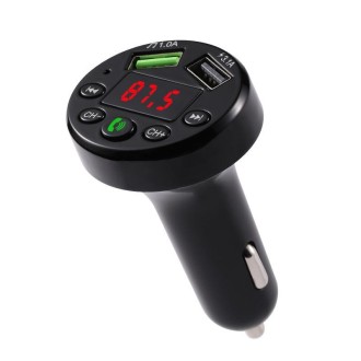 E6 Car MP3 Player FM Transmitters Dual USB Hands-free