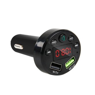 E6 Car MP3 Player FM Transmitters Dual USB Hands-free