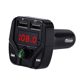 C4 Bluetooth MP3 Hands-free Car Device LCD FM Transmitter Dual USB Charger