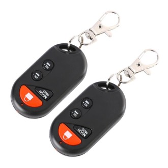 433MHz Learning Code 2pcs Electric Vehicle Motorcycle LED Light Wireless Key Remote Control