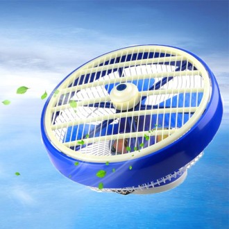 12 inch Bus / Car Suspended Ceiling Shaking Head Electric Cooling Fan, Voltage:DC24V