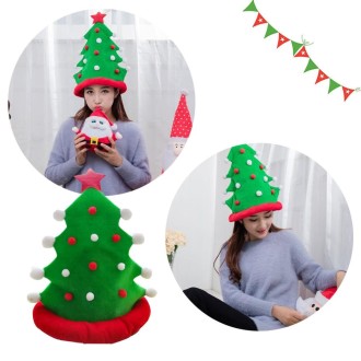 Christmas Tree Hat Funny Adult Hat Christmas DecorationParty Supplies