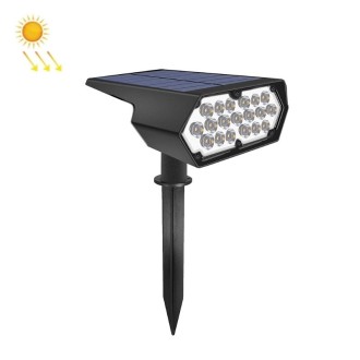 19LED Solar Plug-in Lawn Spotlight Garden Villa Lighting Wall Lamp