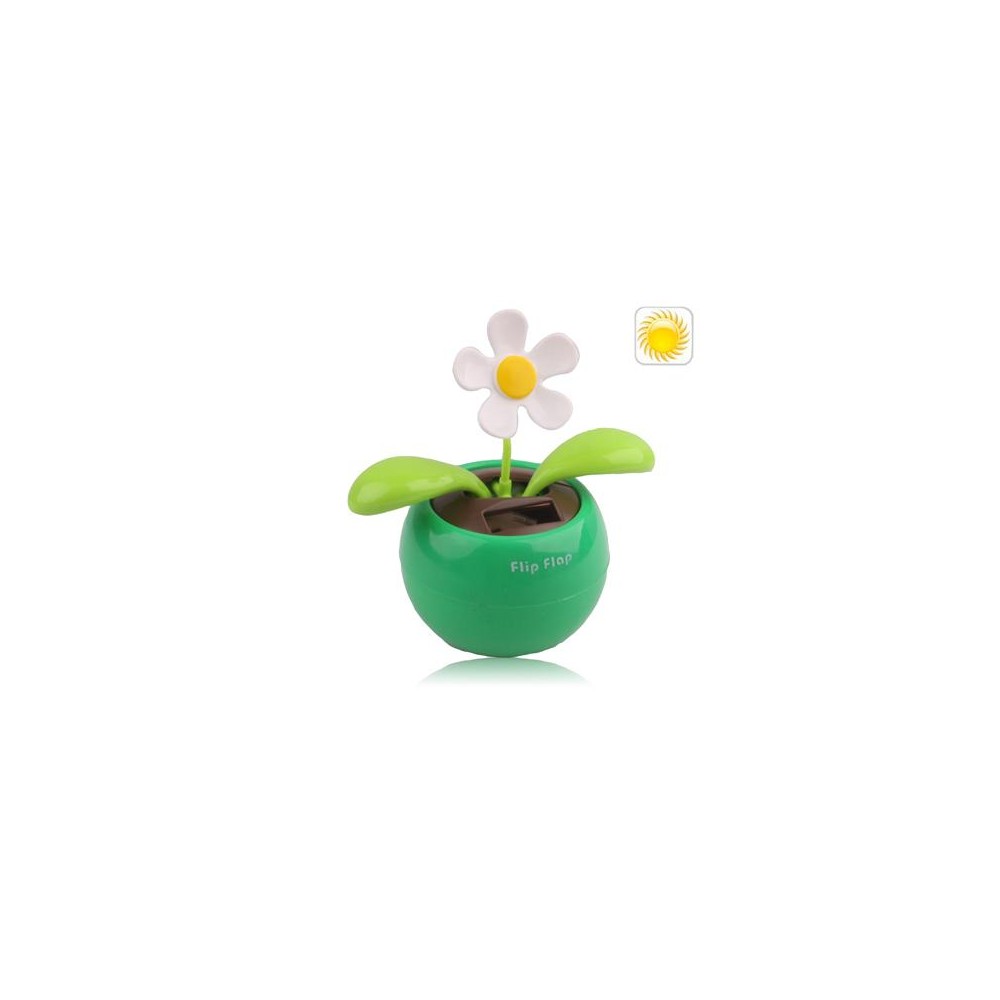 Solar Flip Flap Flower, Random Flower Color Delivery(Green)