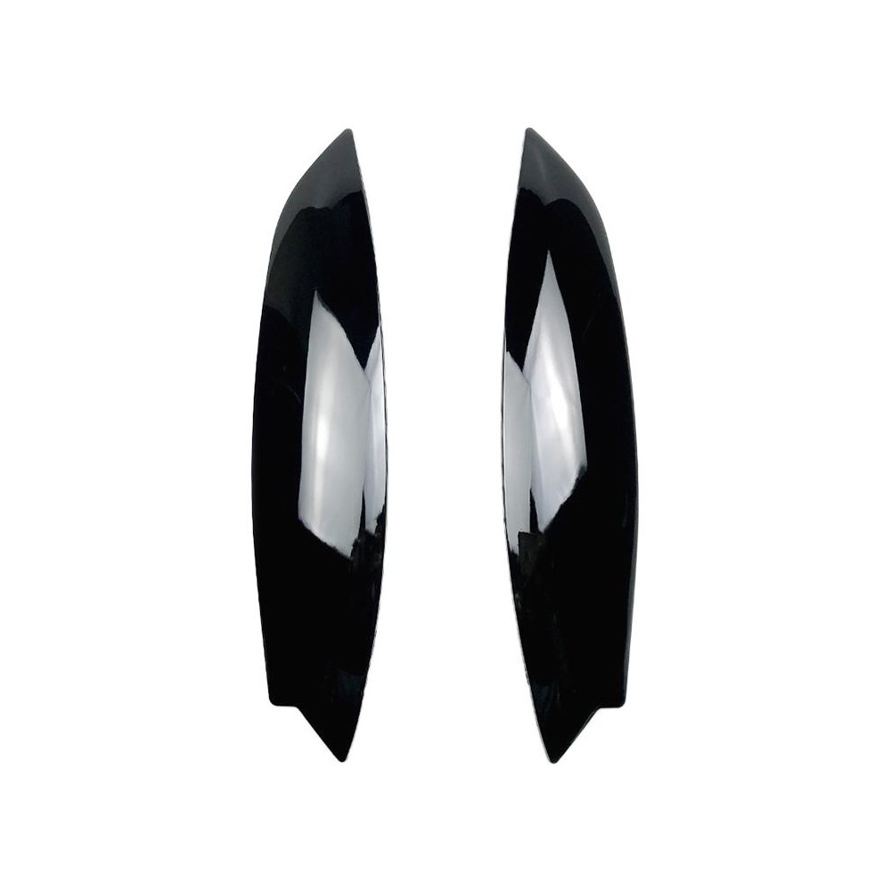 Car Headlight Eyebrow Decoration Sticker for Volkswagen Golf 5 (Black)