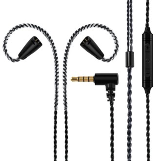 For IE Interface Headphone Cable With Microphone Upgrade Cable