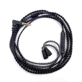 For IE Interface Headphone Cable With Microphone Upgrade Cable