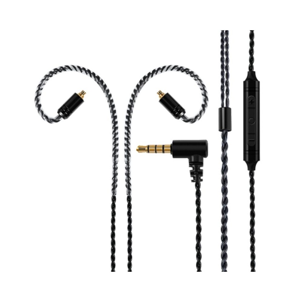 For MMCX Interface Headphone Cable With Microphone Upgrade Cable