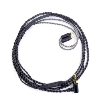 For 0.78mm 2pin Headphone Cable With Microphone Upgrade Cable