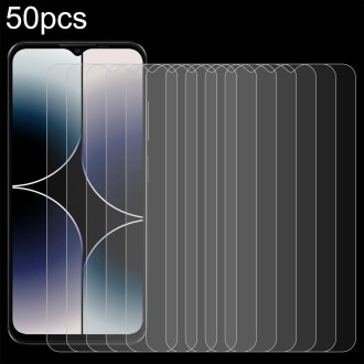 For Ulefone Note 16 Pro 50pcs 0.26mm 9H 2.5D Tempered Glass Film