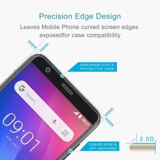 10 PCS 0.26mm 9H 2.5D Tempered Glass Film For Ulefone S1