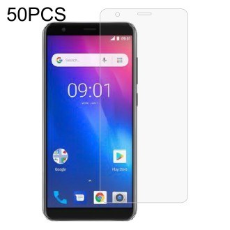 50 PCS 0.26mm 9H 2.5D Tempered Glass Film For Ulefone S1