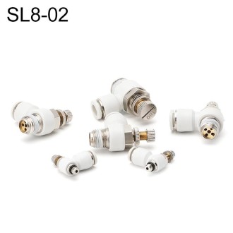 SL8-02 LAIZE SL Throttle Valve Elbow Pneumatic Quick Connector