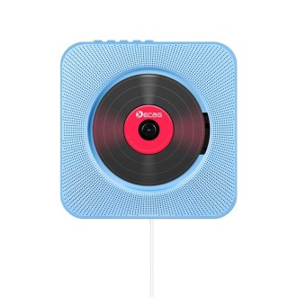 Kecag KC-808 6W Wall Mounted Bluetooth CD Player(Blue)