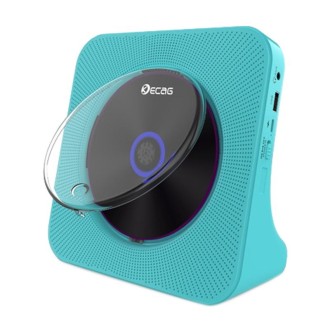 Kecag KC-806 2A Retro Bluetooth Music Disc Album CD Player, Specification:Plug-in Version(Blue)