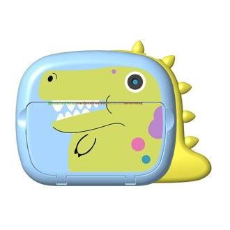 JJR/C V20 2.4 inch HD Screen Kids Instant Camera WiFi Printing Camera, Style:Dinosaur(Blue)