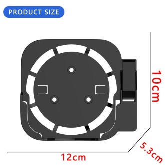 JV06T Set Top Box Bracket + Remote Control Protective Case Set for Apple TV(White + Fluorescent Green)