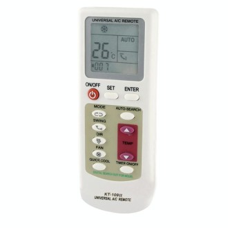 Universal Air Conditioner IR Remote Controller(White)