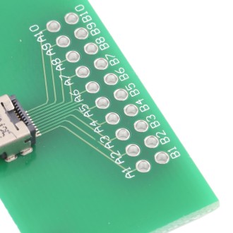 Micro HDMI Female Test Board 19pin