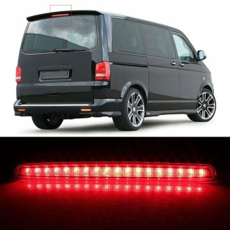 For Volkswagen Multivan Caravelle T5 T6 2003-2010 Car High Position Brake Light 7E0945097A (Black)