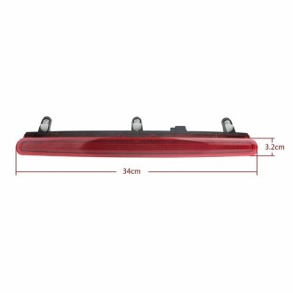 For Volkswagen Multivan Caravelle T5 T6 2003-2010 Car High Position Brake Light 7E0945097A (Black)