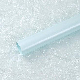 Waterproof Flower Packaging Crinkle Liner(Light Blue)