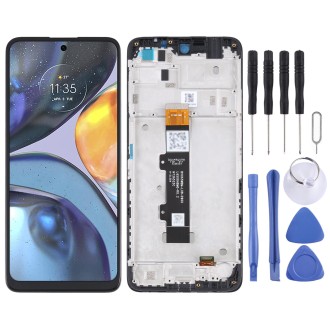 TFT LCD Screen for Motorola Moto G22 Digitizer Full Assembly with Frame