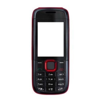 For Nokia 5130XM Full Housing Cover(Red)