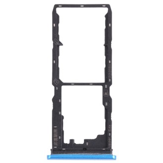 For vivo Y20G / Y20s (G) SIM Card Tray + SIM Card Tray + Micro SD Card Tray (Blue)