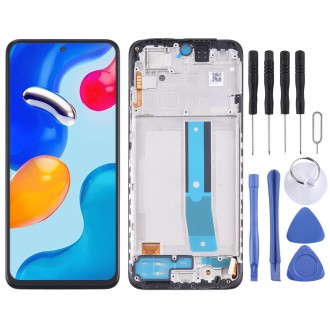 Original LCD Screen and Digitizer Full Assembly with Frame for Xiaomi Redmi Note 11S 4G/Poco M4 Pro 