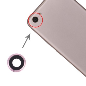 For Vivo X9 Plus Camera Lens Cover (Pink)