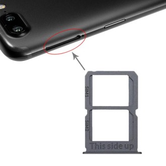 For OnePlus 5T A5010 SIM Card Tray + SIM Card Tray (Grey)