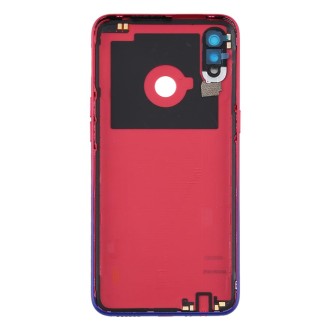 For OPPO Realme 3 Battery Back Cover (Red + Blue)