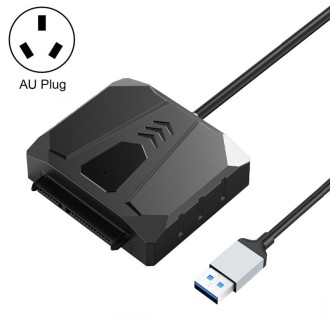 ORICO UTS2 USB 3.0 2.5-inch SATA HDD Adapter with 12V 2A Power Adapter, Cable Length:0.5m(AU Plug)