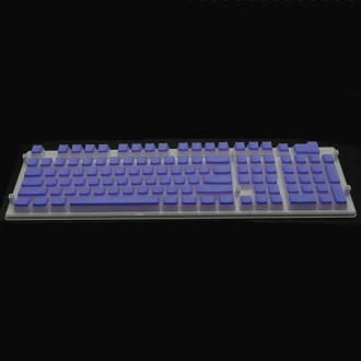 Pudding Double-layer Two-color 108-key Mechanical Translucent Keycap(Violet)