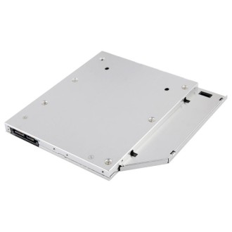 2.5 inch Universal Second HDD Caddy, SATA to SATA HDD Hard Drive Caddy, Thickness: 12.7mm