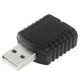 USB 2.0 Stereo Sound Adapter, External Power Not Required(Black)