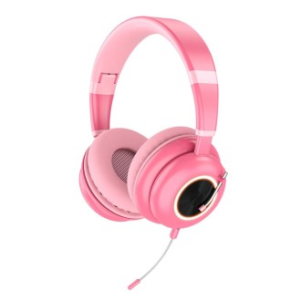 T&G KE-29 Foldable Wireless Headset with Microphone(Pink)