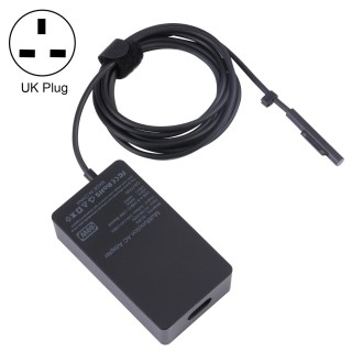 SC202 15V 2.58A 69W AC Power Charger Adapter for Microsoft Surface Pro 6/Pro 5/Pro 4 (UK Plug)