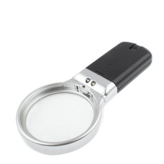 Multifunction 3X Handheld & Hands Free Magnifier with 2 LED Lights