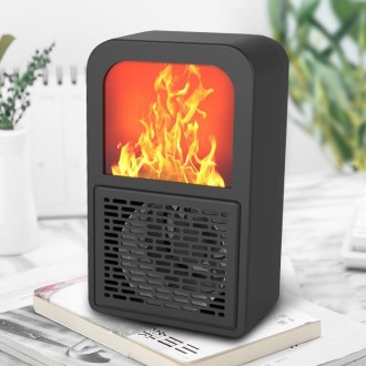 600W Portable Mini Handy Air Heater Warm Fan Blower Heater Radiator Warmer for Office, Home, AC 220V