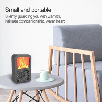 600W Portable Mini Handy Air Heater Warm Fan Blower Heater Radiator Warmer for Office, Home, AC 220V