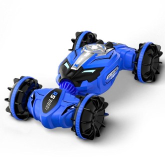 JJR/C Q150 2.4G 4WD Drive Double Sided Remote Control Amphibious Car(Blue)