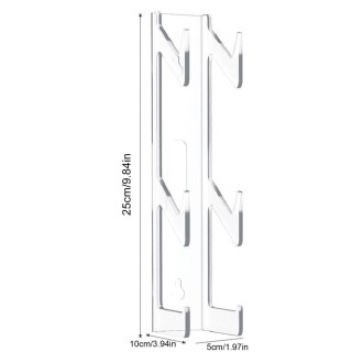 YX072-1 Acrylic Game Controller and Headphone Wall Mount