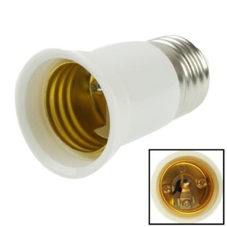 E27 to E27 Light Lamp Bulbs Adapter Converter