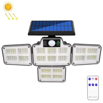 TG-TY051 4-Head Rotatable Solar Wall Light Body Sensor Outdoor Garden Waterproof Corridor Garden Lighting Street Light, Spec: 22