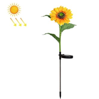 Solar Sunflower Decoration Light LED Garden Lawn Landscape Light, Specification: Single Head